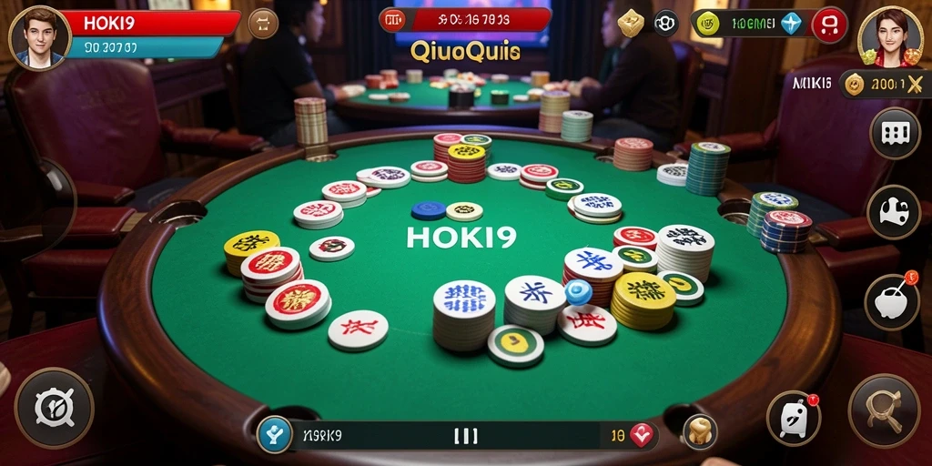 Gameplay seru QiuQiu dalam HOKI9 yang memikat.
