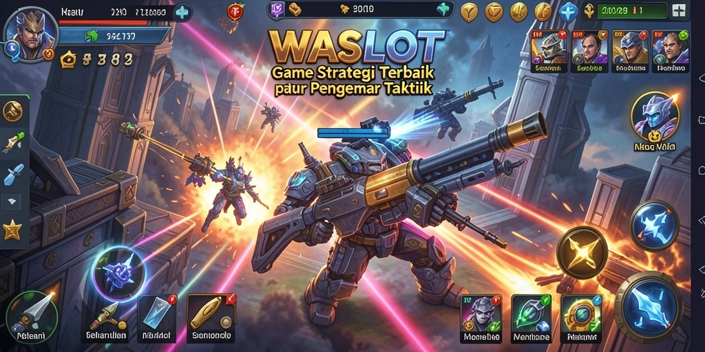 Tangkapan layar menunjukkan gameplay WASLOT yang seru dan strategis.